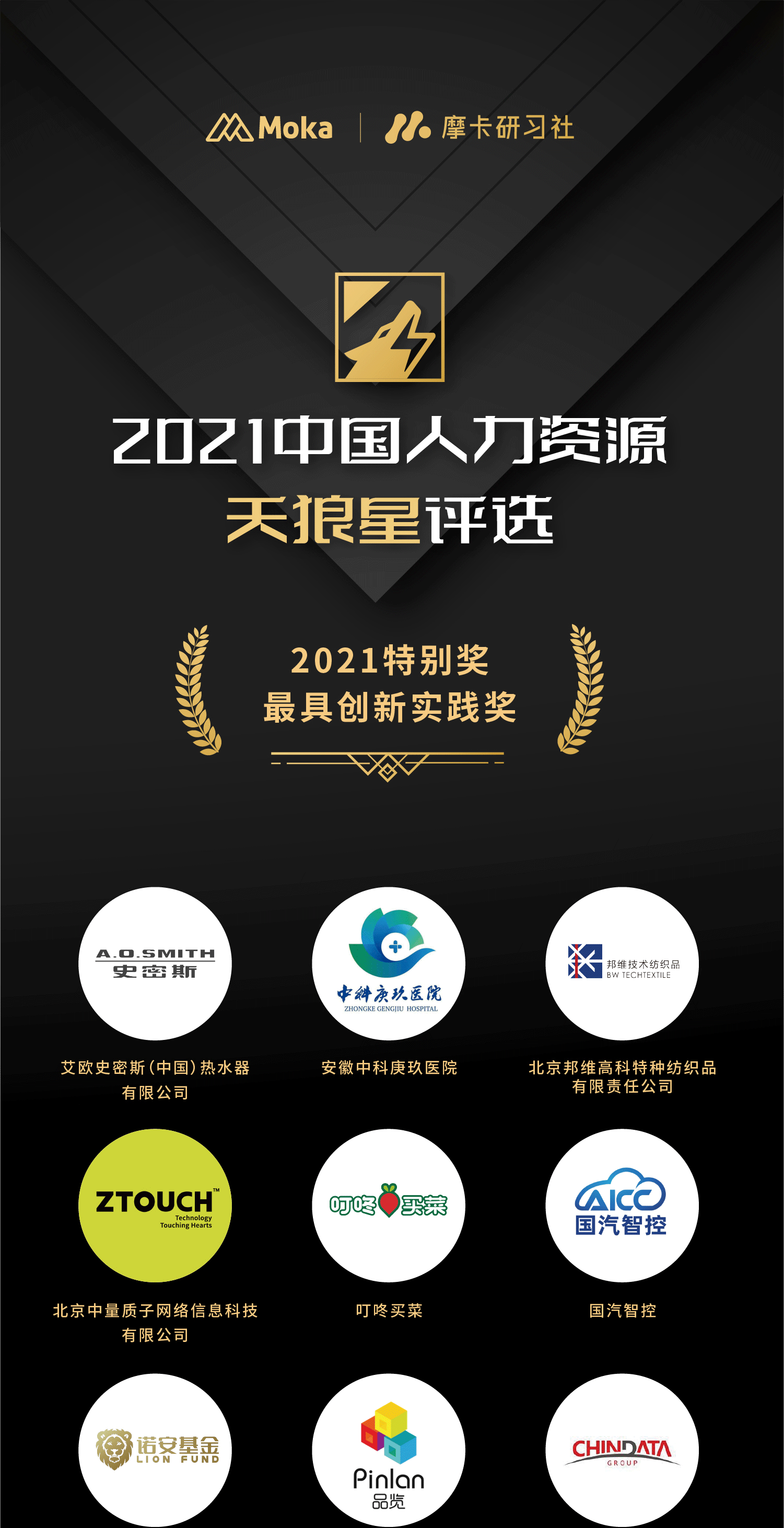 【重磅揭晓】「天狼星」2021特别奖：最具创新实践奖-Moka官网